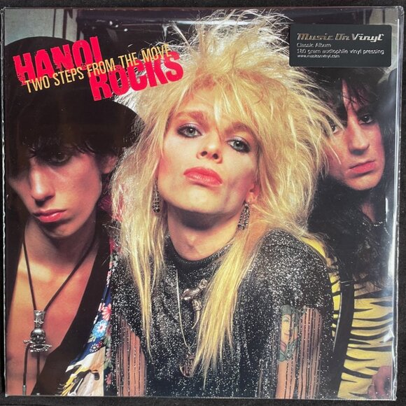 Hanoi Rocks – Two Steps From The Move – 180 Gram Vinyl, LP, Reissue, NEW Sealed - Picture 1 of 2